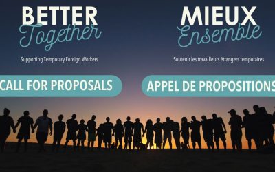 Call for proposals: Better Together – Supporting Temporary Foreign Workers